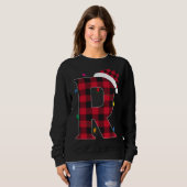 Phantastischer Buchstabe R Anfangsname Buffalo Kar Sweatshirt (Vorne ganz)
