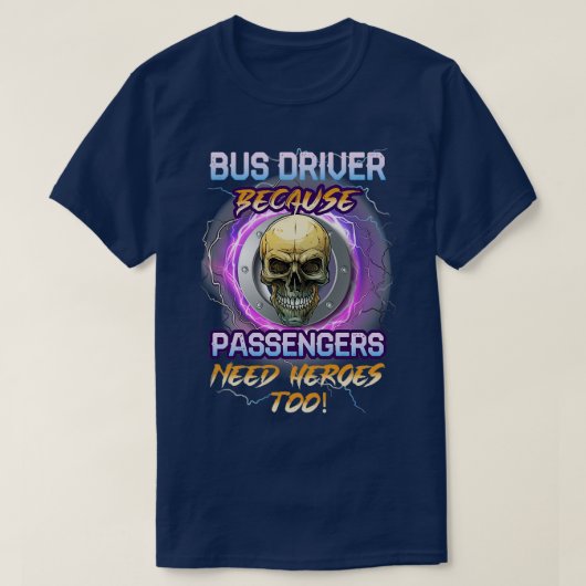 Phantastischer Bus-Treiber 1 T-Shirt (Design vorne)