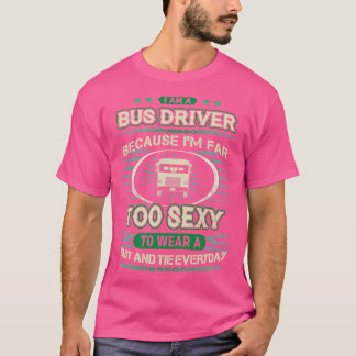 Phantastischer Busfahrer Hoodie T-Shirt