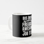 Phantastischer Busfahrer Kaffeetasse (Vorderseite Links)