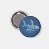 Phantastischer Cartoon Shark Magnet (Vorderseite/Rückseite)