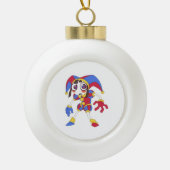 Phantastischer Circus Snowflake Gerahmte Ornament (Vorderseite)
