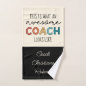 Phantastischer Coach | Bester Coach je | Funny Coa Handtuch (Handtuch)