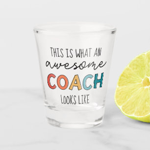 Phantastischer Coach   Bester Coach je   Funny Coa Schnapsglas