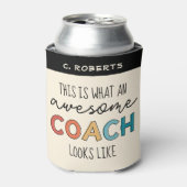 Phantastischer Coach | Personalisiert Best Coach G Dosenkühler (Kanne Vorderseite)