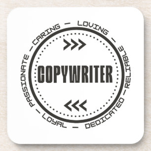 Phantastischer Copywriter Getränkeuntersetzer