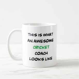 phantastischer Cricket-Coach Kaffeetasse
