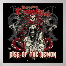 Phantastischer Dämonenboy-Aufstieg des Dämonenpost