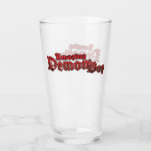 Phantastischer Dämonenjunge  Glas (Rückseite)