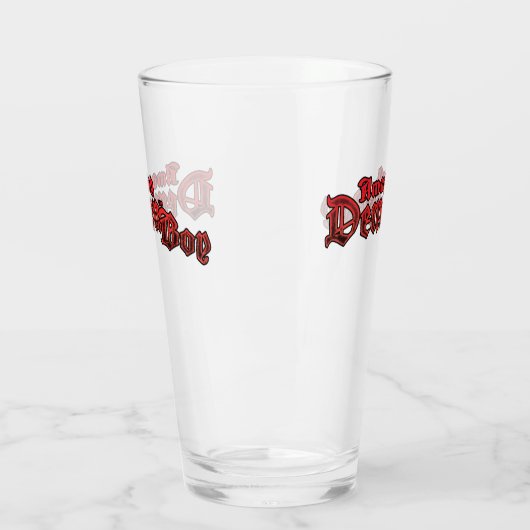 Phantastischer Dämonenjunge  Glas (Links)