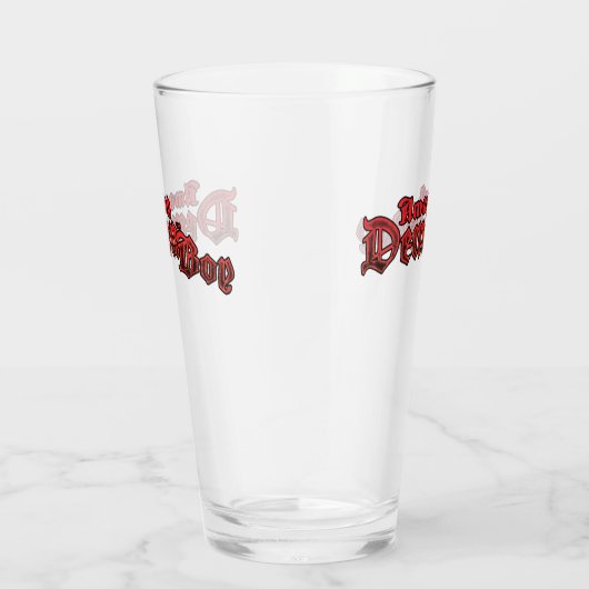 Phantastischer Dämonenjunge  Glas (Rechts)