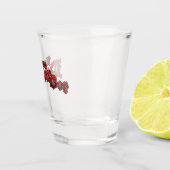 Phantastischer Dämonenjunge  Schnapsglas (Rechts)