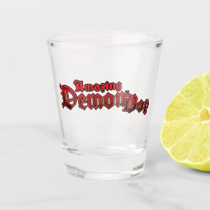 Phantastischer Dämonenjunge Schnapsglas