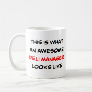 phantastischer Deli-Manager Kaffeetasse