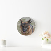Phantastischer Deutscher Schäferhund Runde Wanduhr (Zuhause)