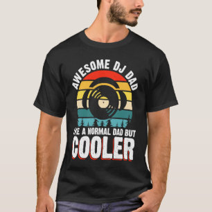Phantastischer DJ-Vater wie ein normaler Vater, ab T-Shirt