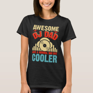 Phantastischer DJ-Vater wie ein normaler Vater, ab T-Shirt