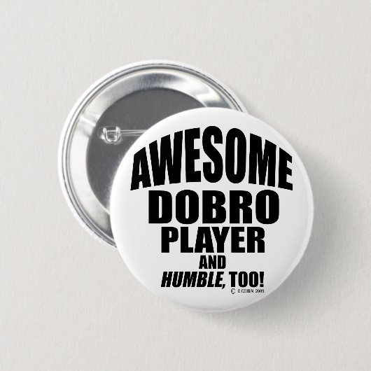 Phantastischer Dobro-Player Button (Vorne & Hinten)