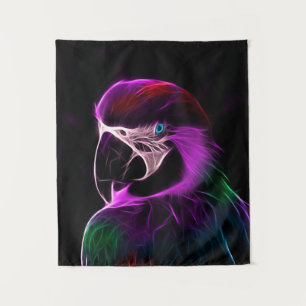 Phantastischer Effect Pflaume Glow Bird Wandteppich
