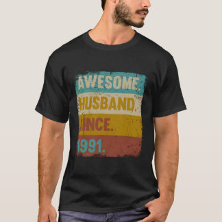 Phantastischer Ehemann 1991 32. Hochzeitstag für T-Shirt