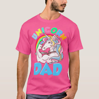 Phantastischer Einhorn-Vater Coole EinhornVater es T-Shirt