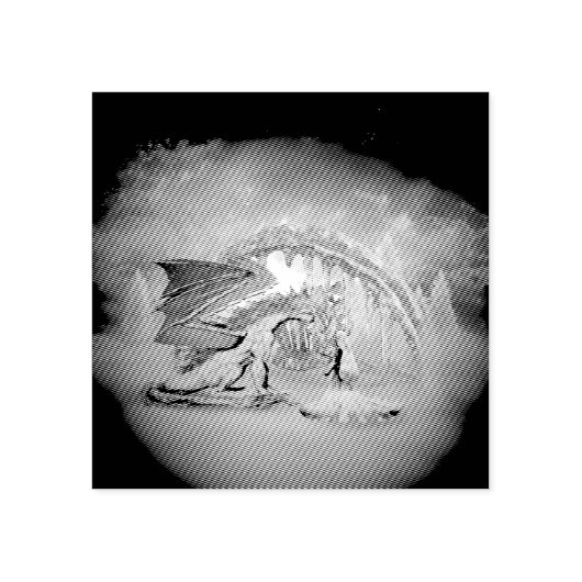 Phantastischer Eisdrache Gummistempel (Prägung)