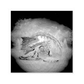 Phantastischer Eisdrache Permastempel (Design)