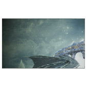 Phantastischer Eisdrache Stoff (Fat Quarter (45,7 x 55,9 cm))