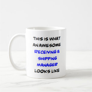 phantastischer Empfangs- und Versandmanager Kaffeetasse