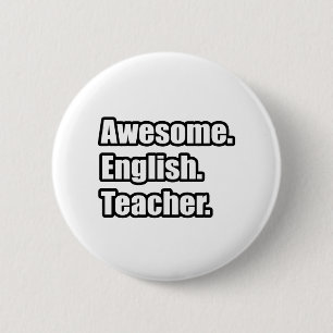 Phantastischer Englischlehrer Button