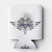 Phantastischer Fallschirmjäger mit kundenspezifisc Dosenkühler (Rückseite)