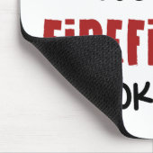 Phantastischer Feuerwehrmann Feuerwehrmann Mousepad (Ecke)