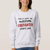 Phantastischer Feuerwehrmann Feuerwehrmann Sweatshirt (Vorderseite)