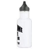 Phantastischer Fife-Player Edelstahlflasche (Rechts)