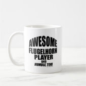 Phantastischer Flugelhorn-Player Kaffeetasse (Links)