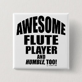 Phantastischer Flute-Player Button