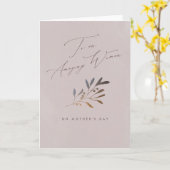 Phantastischer Frauentag Karte (Gelbe Blume)