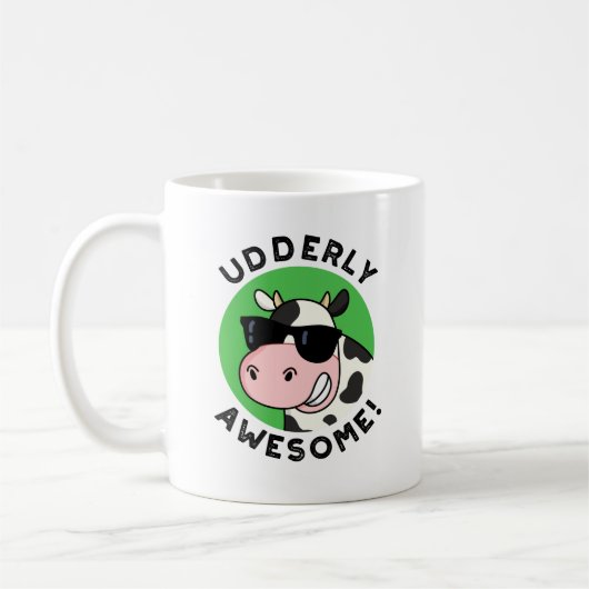 Phantastischer Funny Cow Puff Kaffeetasse (Links)