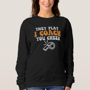 Phantastischer Fußballtrainer, den sie spielen, tr Sweatshirt