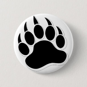 Phantastischer Gay Bear-Effekt B&W-3D-Effekt Button