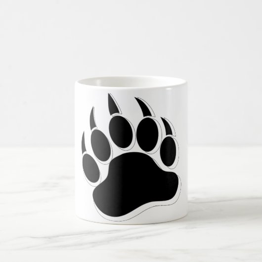 Phantastischer Gay Bear-Effekt B&W-3D-Effekt Kaffeetasse (Mittel)