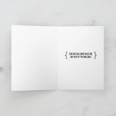 Phantastischer Geburtstag Grußkarte Karte (Innenseite)