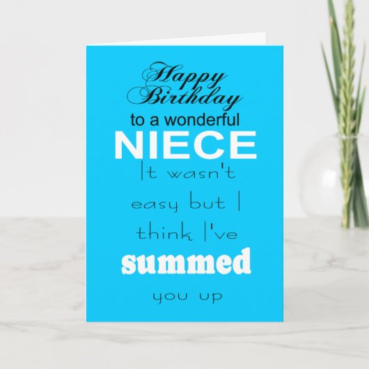 phantastischer Geburtstag Karte (Vorderseite)