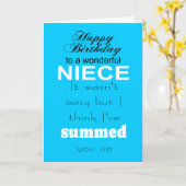 phantastischer Geburtstag Karte (Gelbe Blume)