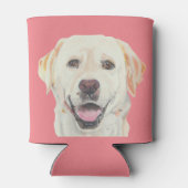 Phantastischer Gelbe Labrador kann kühler werden Dosenkühler (Rückseite)