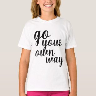 Phantastischer Girl-Power geht auf eigene Art T-Shirt