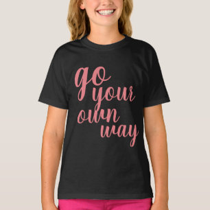 Phantastischer Girl-Power geht auf eigene Art T-Shirt