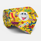 ⛳️ Phantastischer Golfmix gelb 💛 Krawatte (Gerollt)