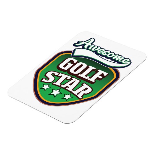 Phantastischer Golfstar Magnet (Linke Seite)