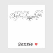 Phantastischer Gott Aufkleber (Blatt)